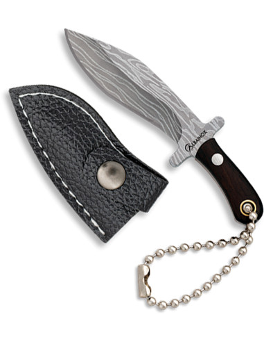 Cuchillo mini marca Albainox modelo kukri con funda (5,30 cm.)