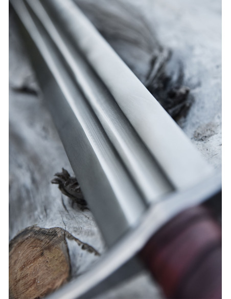 Gammelt Jern middeleeuws zwaard met...