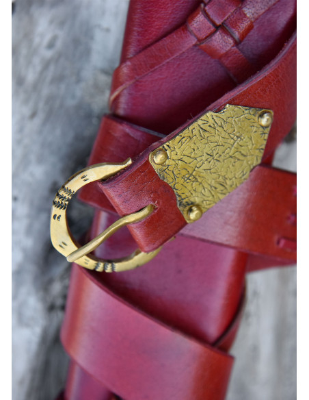 Gammelt Jern middeleeuws zwaard met...