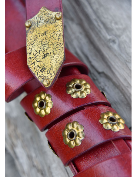 Gammelt Jern middeleeuws zwaard met...