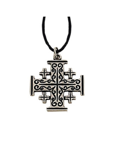 Christian Cross Pendant af Jerusalem Crusades
