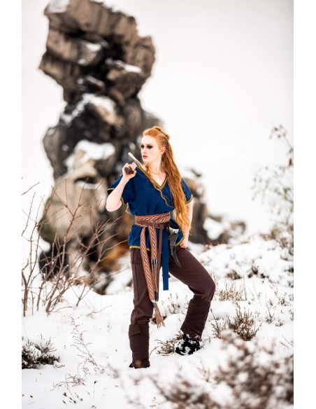 Túnica vikinga para mujer modelo...