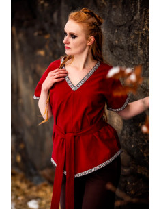 Viking tunika til kvinder Matilda model, rød