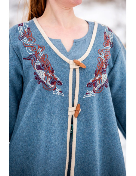 Abrigo vikingo para mujer modelo... Abrigo vikingo para mujer modelo...