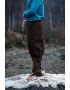 Heren Vikingbroek model Kjell, bruin 2