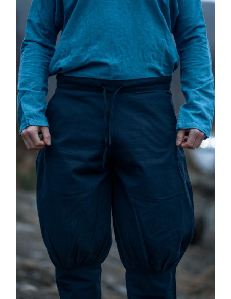 Kjell vikingebukser til mænd, sorte