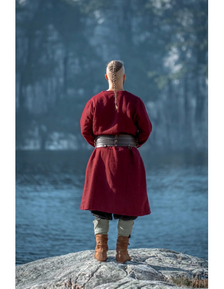 Åben vikingetunika i uld, model...