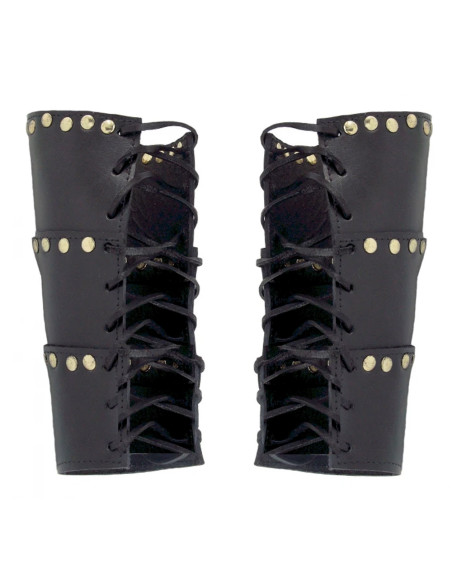 Leren armbanden met klinknagels model...