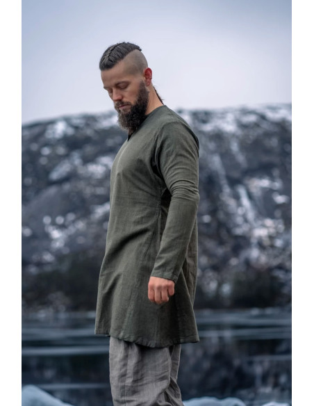 Viking linnen tuniek Ragnar model,...
