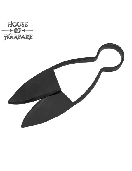 Tijeras vikingas con funda cuero...