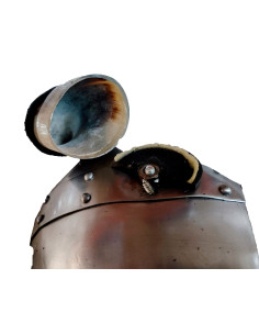 Vikingehjelm med horn - Renoveret 2
