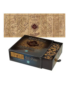 Puzzle die Karte des Rumtreibers aus Harry Potter