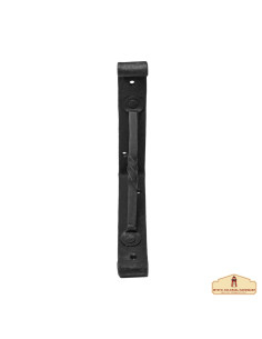 Middeleeuwse smeedijzeren plankdrager (16,5 cm.) 2