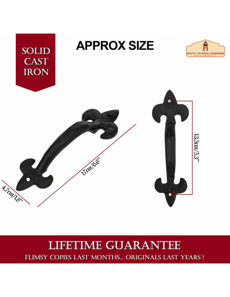 Mittelalterlicher Lilien-Türgriff (17...