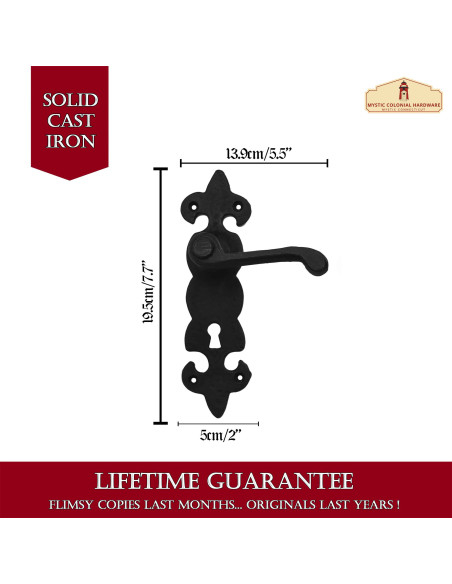 Set 2 manillas flor de lis para...