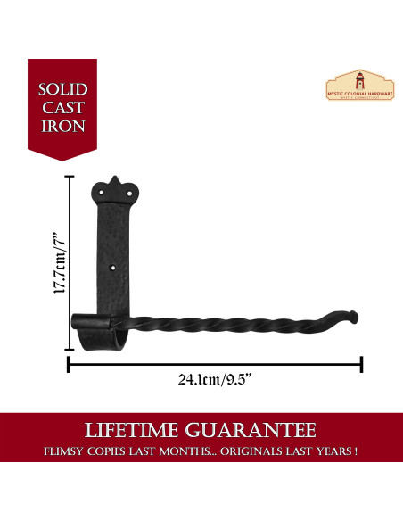 Portarollos medieval papel higiénico...