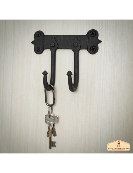 Soporte con 2 ganchos de pared en...