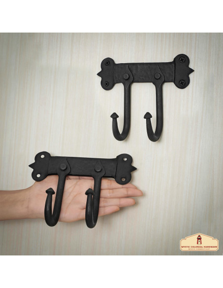 Soporte con 2 ganchos de pared en...