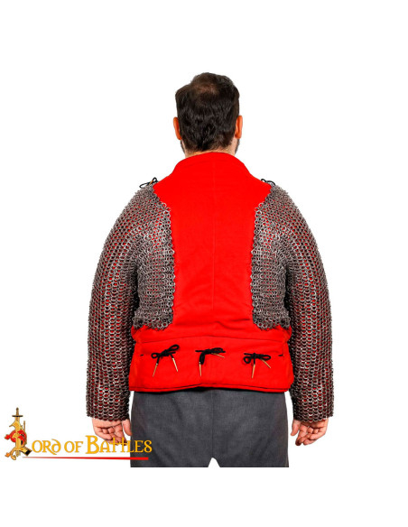 Netzschultern und Ärmel mit flachen,...