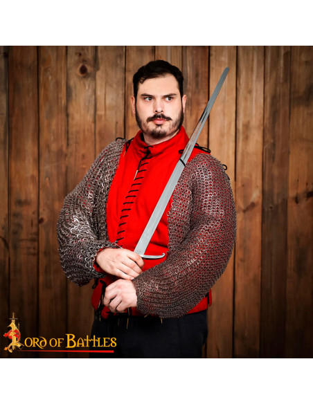 Netzschultern und Ärmel mit flachen,...