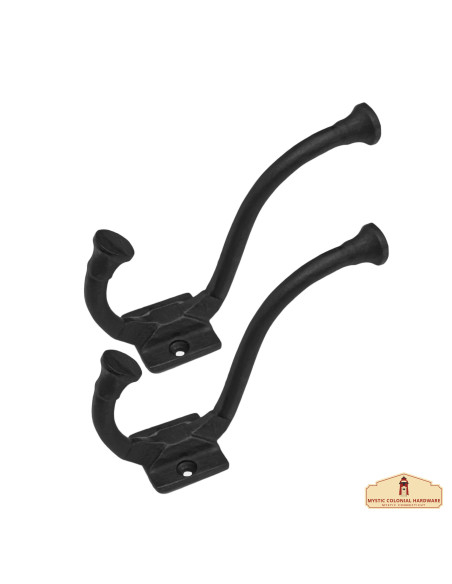 Set mit 2 Wandhalterungen, Hakentyp,...