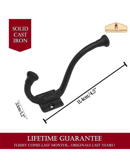 Set 2 soportes pared, tipo gancho, en...