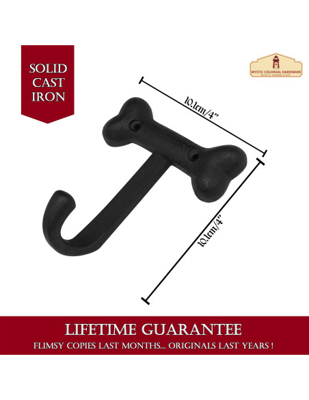 Set 2 soportes pared, tipo hueso, en...