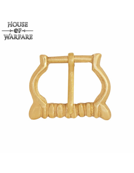 Kleine middeleeuwse koperen gesp voor...