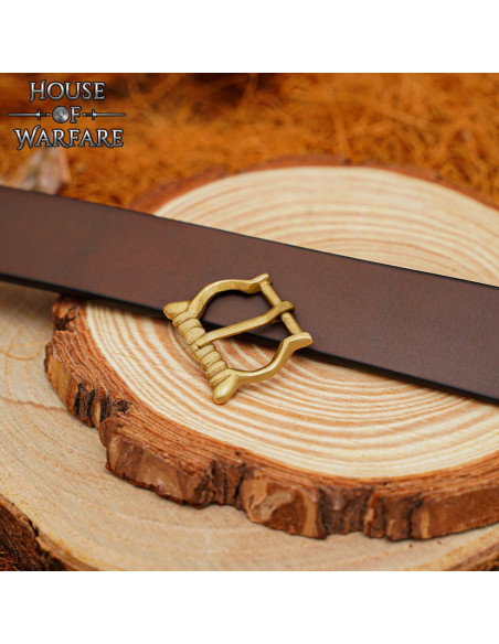 Hebilla medieval pequeña latón para...