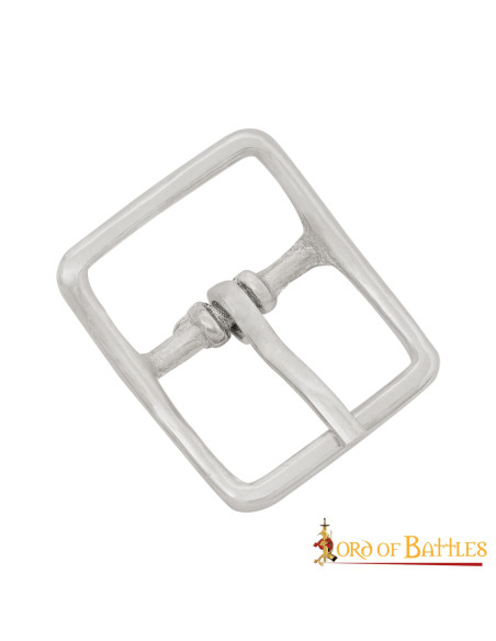 Hebilla medieval acero para correas...