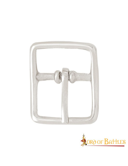 Hebilla medieval acero para correas...