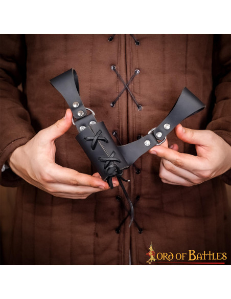 Mittelalterlicher Glatzkopf aus...