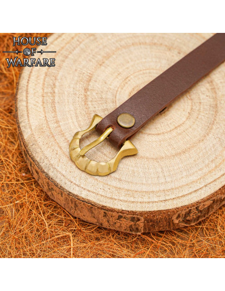 Middeleeuwse koperen pantsergesp...