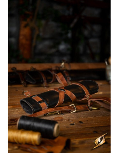 LARP-zwaardbaldric, synthetisch leer