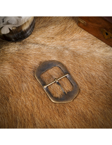 Middeleeuwse gesp in antiek koperen...