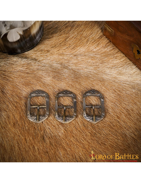 Set aus 3 mittelalterlichen Schnallen...