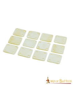 Packung mit 6 dekorativen Wikinger-Knochentafeln zum...