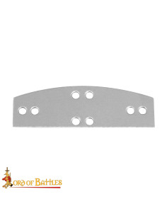 Pack de 100 placas acero para armadura lamelar vikinga Visby