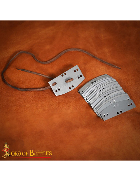 Pakke med 100 stålplader til Visby...