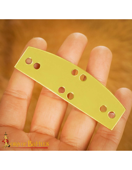 Packung mit 20 Messingplatten für die...