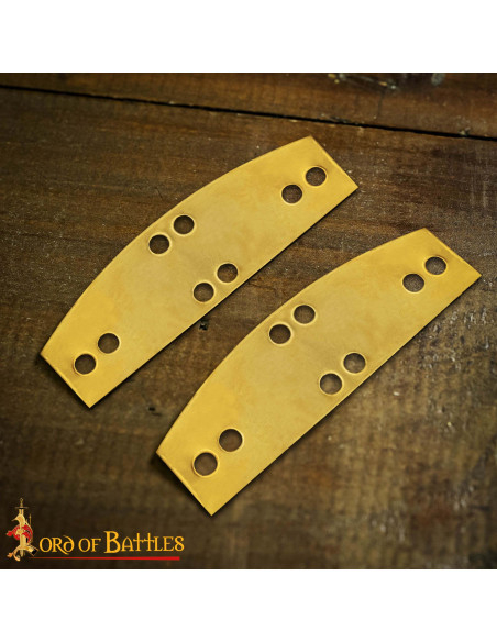 Pak van 20 koperen platen voor Visby...