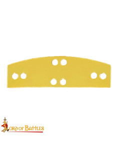 Pack de 20 placas latón para armadura lamelar vikinga Visby