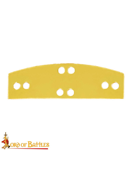 Pakke med 20 messingplader til Visby...