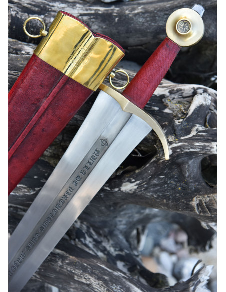 Espada de Felipe IV con vaina, siglo XIV