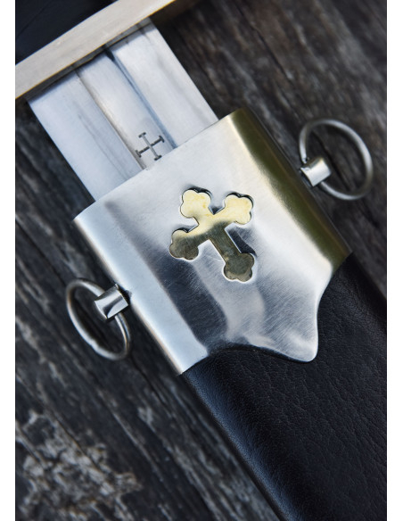 Espada caballeros templarios con vaina