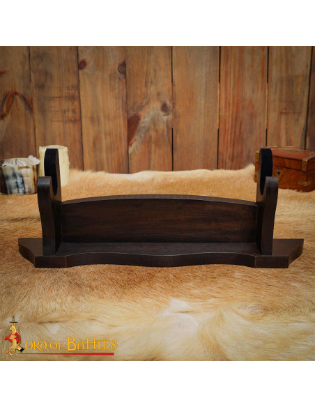 Soporte de madera para espadas (44 cm.)