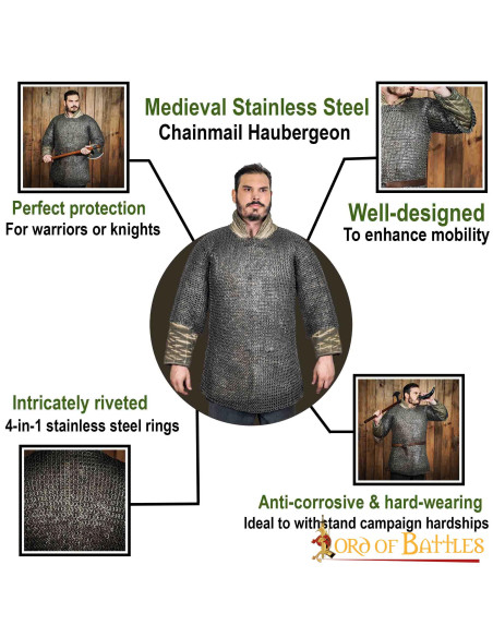 Haubergeon model rustfri stål...
