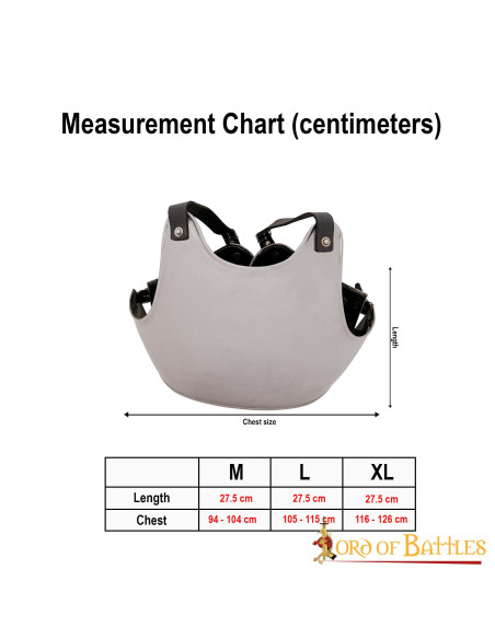 Middelalderlig stålkuras til...