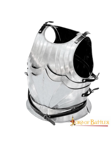 Coraza gótica medieval en acero,... Coraza gótica medieval en acero,...