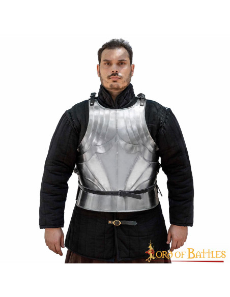 Coraza gótica medieval en acero,... Coraza gótica medieval en acero,...